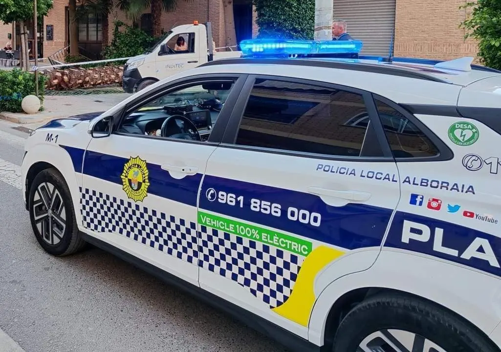 Polic&iacute;a Local de Alboraia (Valencia). - EP