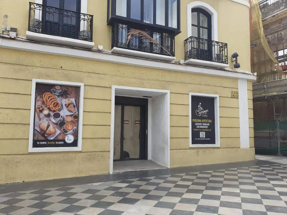 El local, en la Plaza Alta. - R. R.