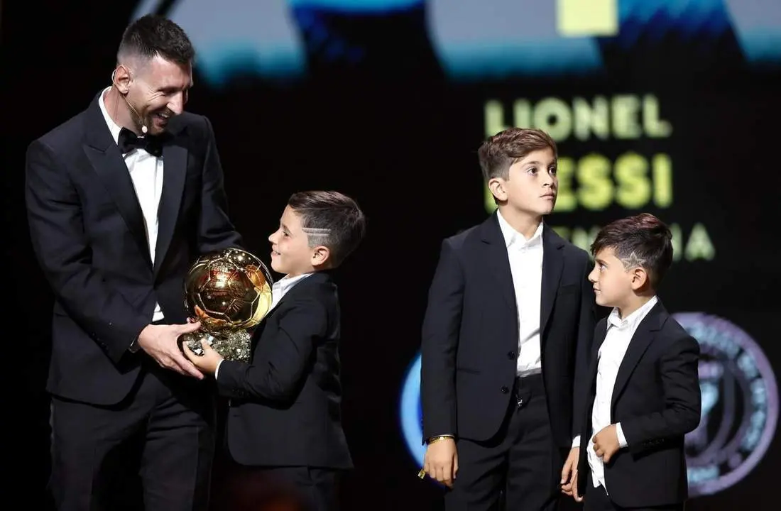 Leo Messi logra su octavo Bal&oacute;n de Oro. - EFE