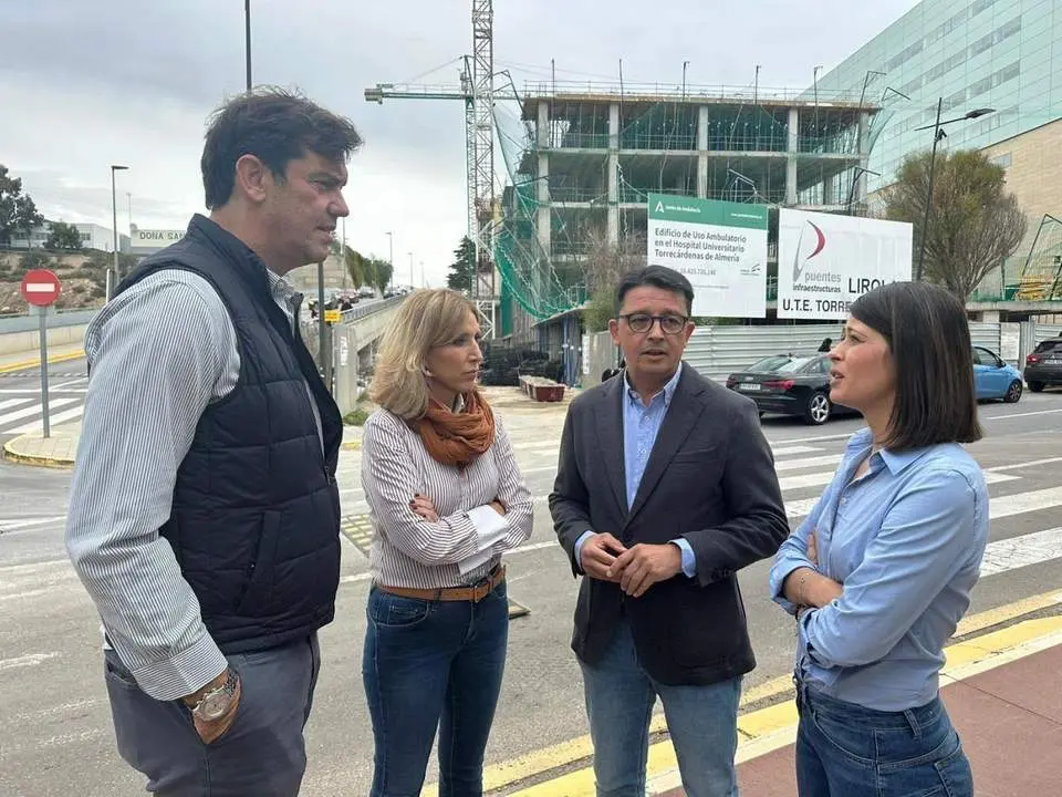 Los parlamentarios andaluces del PP por Almer&iacute;a. - PP