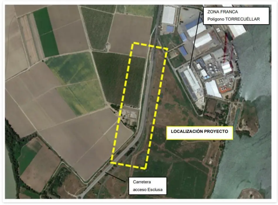 La ubicaci&oacute;n del proyecto. - APS