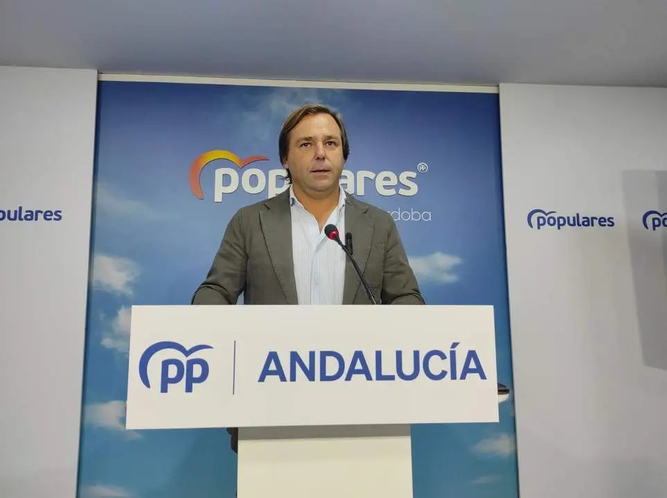 El secretario general del PP de Andaluc&iacute;a, Antonio Repullo. - EUROPA PRESS