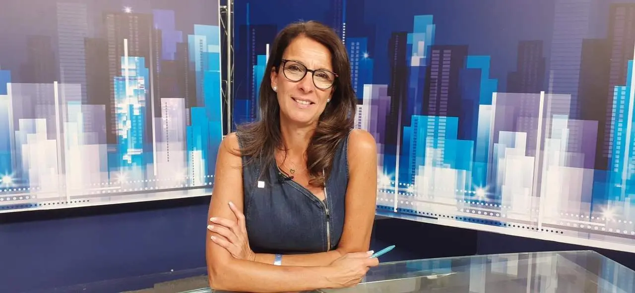 En los estudios de 7TV Andaluc&iacute;a en M&aacute;laga. -  Pablo Ruiz