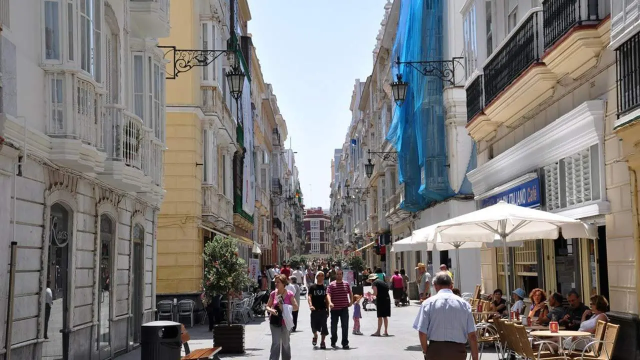 Calle Ancha de C&aacute;diz. - VIVA