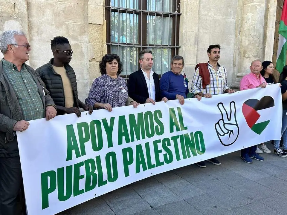 IU muestra su apoyo a Palestina. - AI