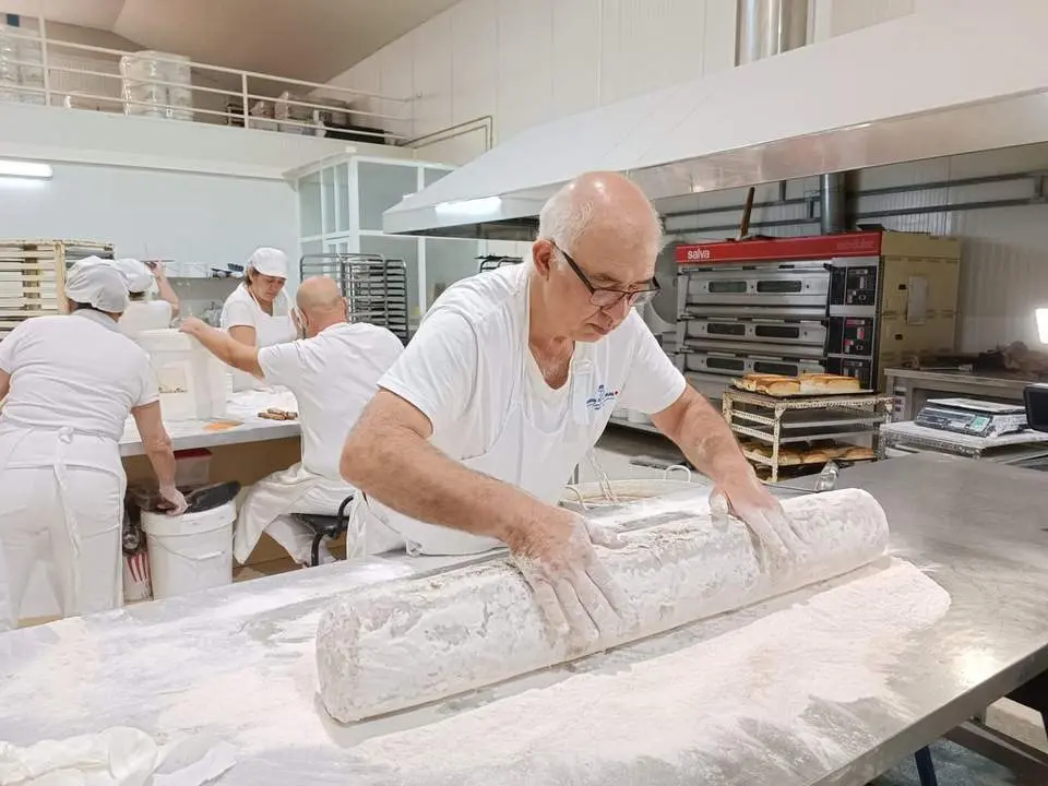 Un alfajor de 25 kilos. - A.J. C.