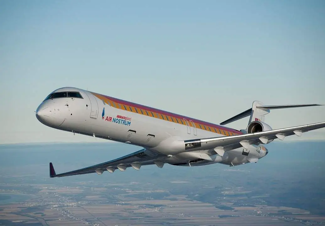 Un avi&oacute;n de Air Nostrum. - Facua