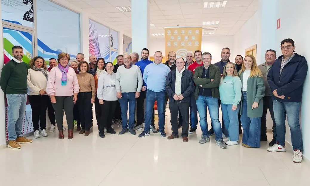 Participantes en el curso, en su clausura, este mi&eacute;rcoles.  - UPA