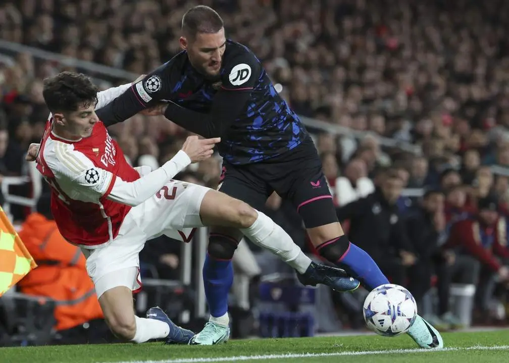 Imagen del Arsenal - Sevilla. - efe
