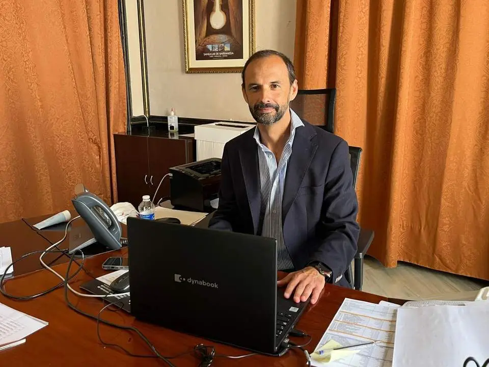 V&iacute;ctor Mora, primer teniente de alcaldesa de Sanl&uacute;car. - A.B.