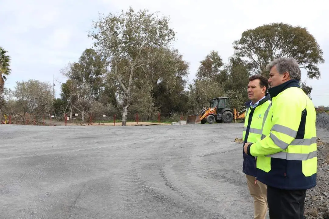 Visita a las obras. - VH