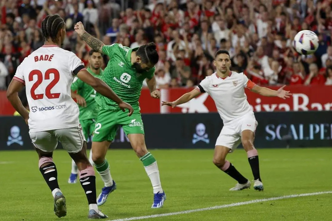Imagen del Sevilla - Betis. - efe