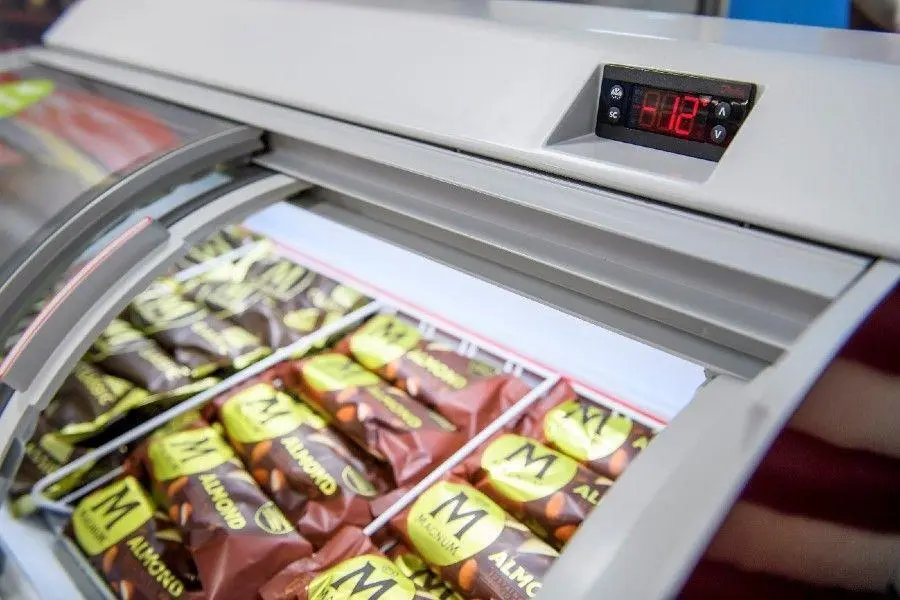 Nevera de helados a -12&deg;C. - Unilever