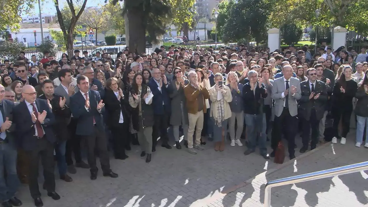La Facultad de Derecho de la UCO se congrega contra la amnist&iacute;a