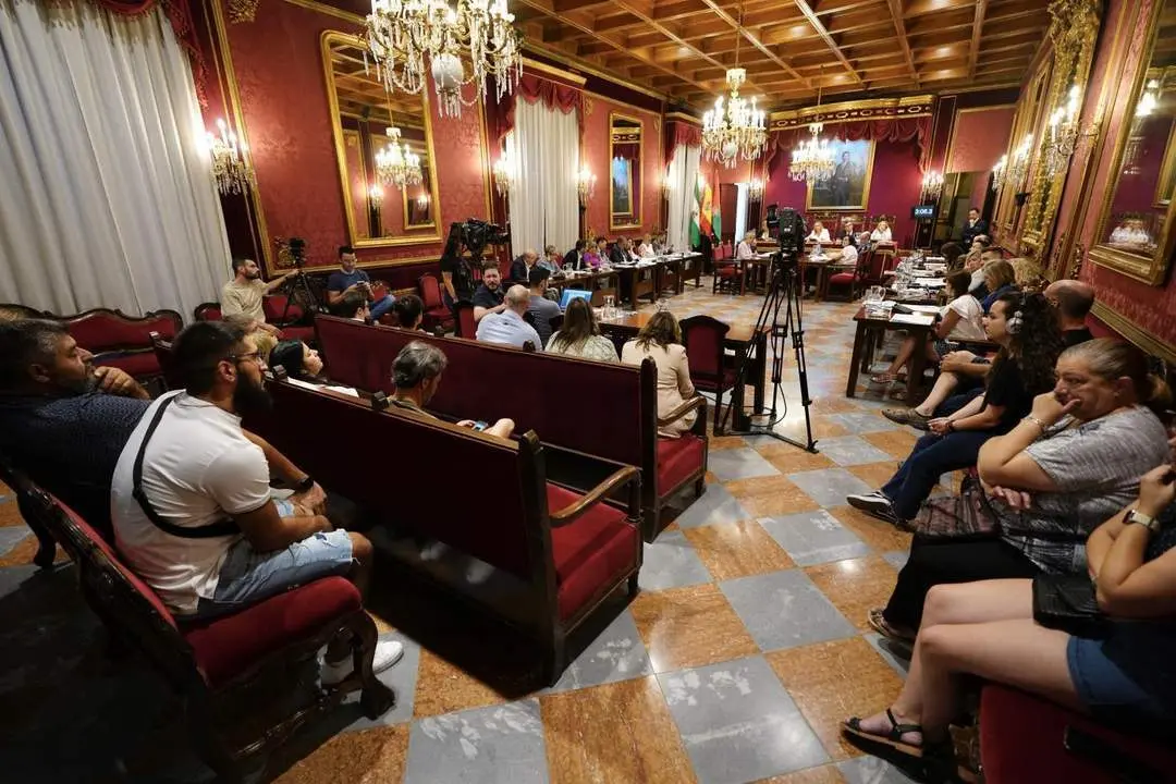 El pleno del Ayuntamiento de Granada en una imagen de archivo - Javier Mart&iacute;n Ruiz