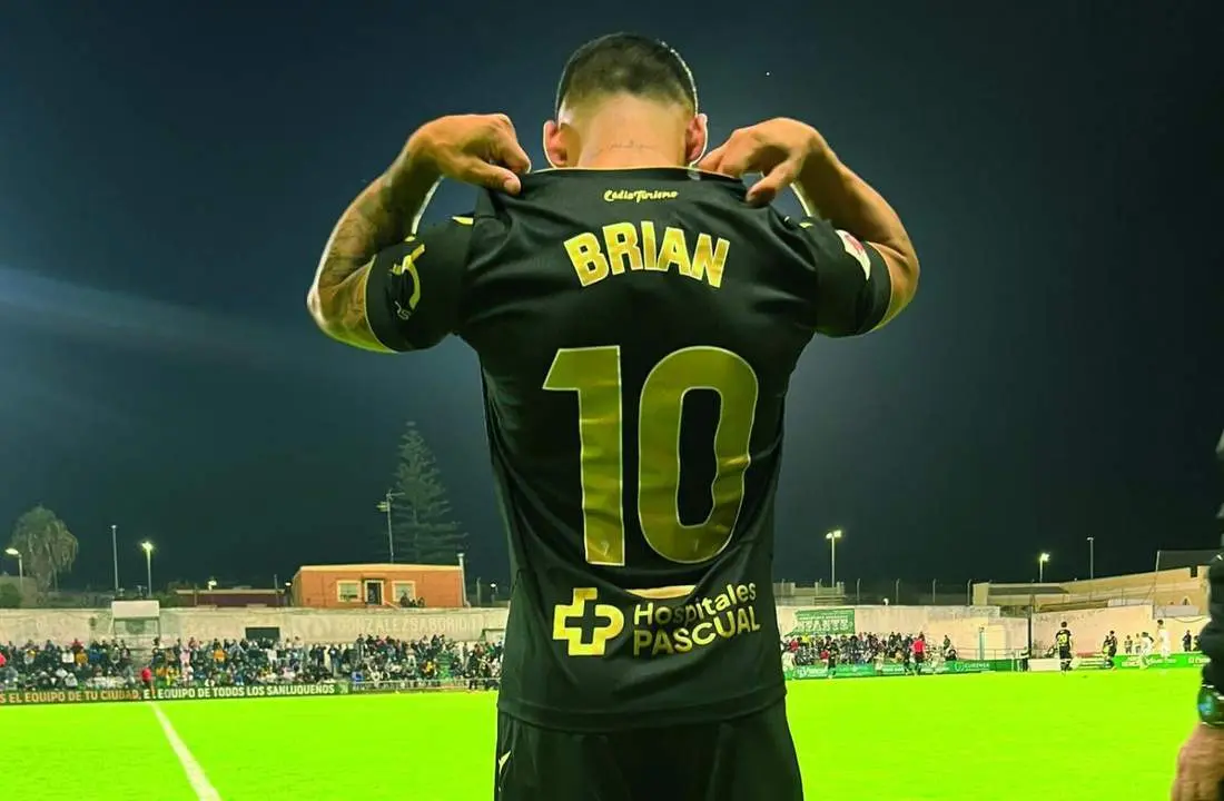El cadista Brian Ocampo regres&oacute; en el amistoso ante el Sanluque&ntilde;o. - C&aacute;diz CF