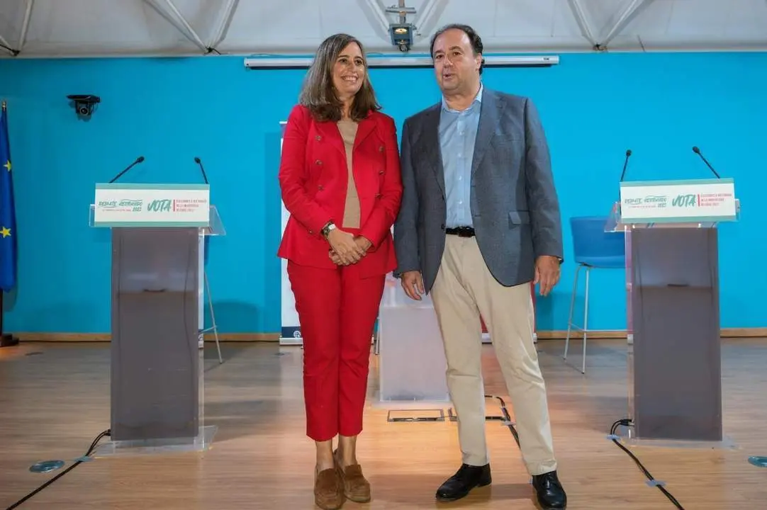 Mar&iacute;a Mosquera y Casimiro Mantell. - Eulogio Garc&iacute;a