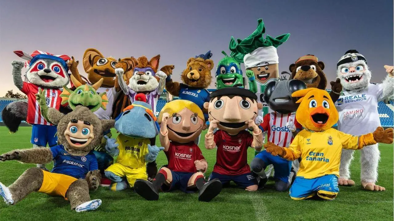 Las mascotas participantes. - CD Legan&eacute;s / Facebook