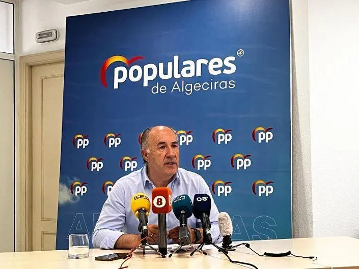 Landaluce, en una rueda de prensa. - AI