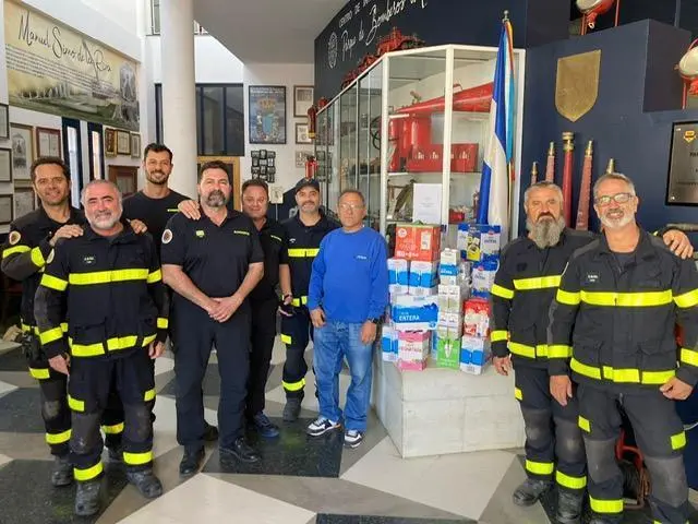 Los bomberos del Parque de Jerez har&aacute;n la entrega en estos d&iacute;as.  - Bomberos 