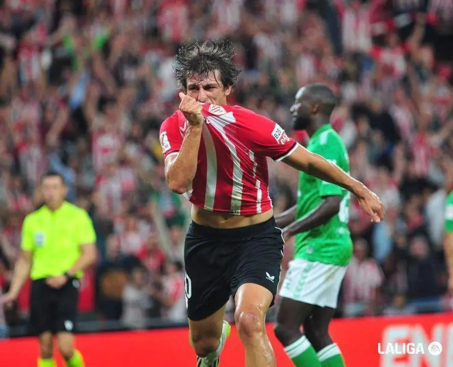 Imagen de un partido de LaLiga. - 