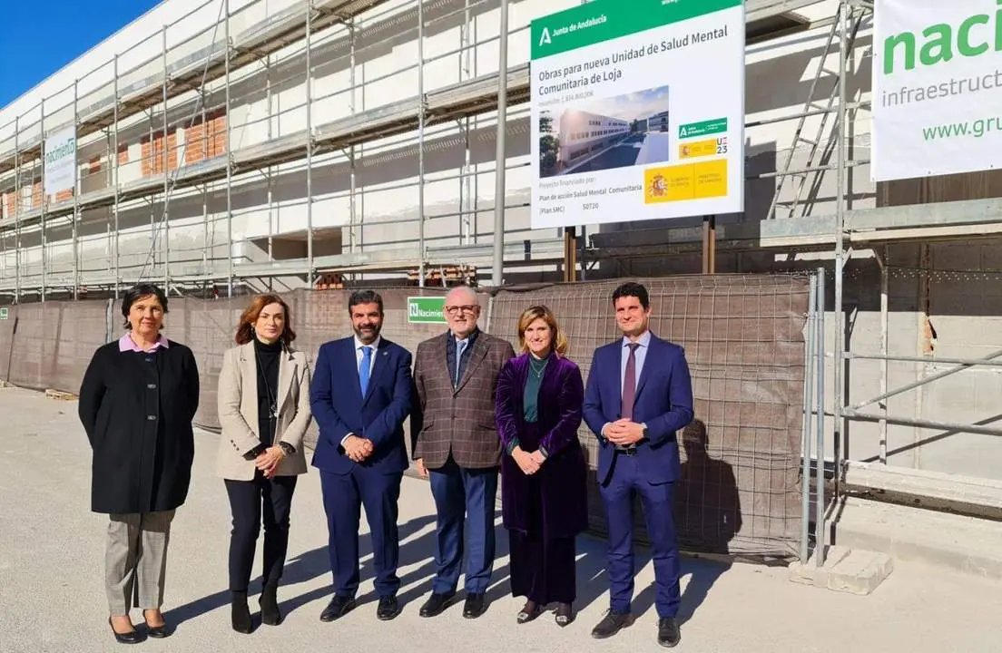 Visita institucional a las obras del nuevo edificio de Salud Mental - JUNTA