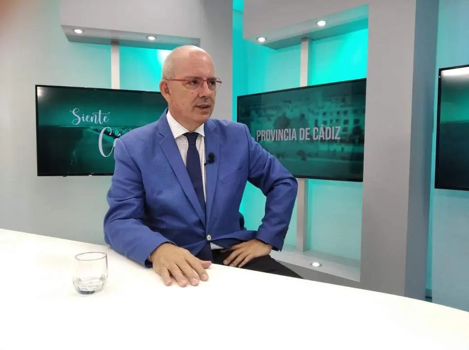 Javier S&aacute;nchez Rojas, en el plat&oacute; de 7 TV.  - Andaluc&iacute;a Informaci&oacute;n