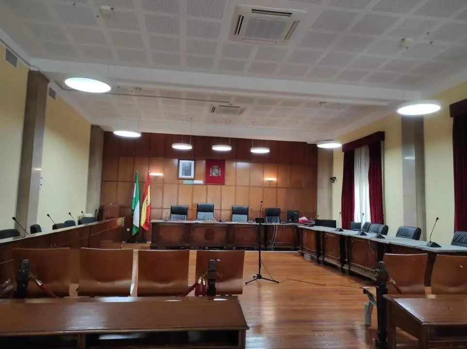 Sala de vistas de la Audiencia de Ja&eacute;n. - Europa Press