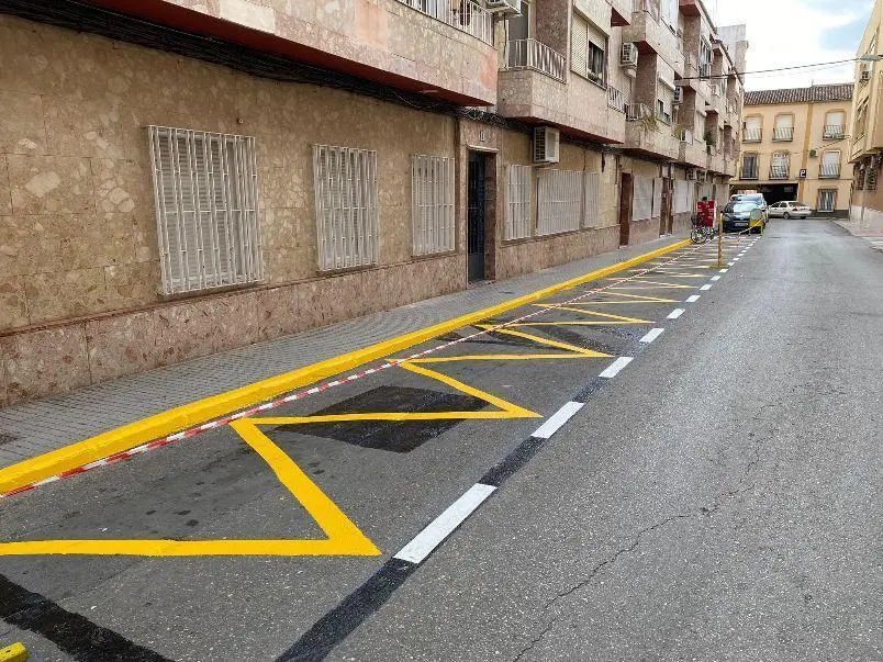 Nueva parada de taxis de la calle Inmaculada Concepci&oacute;n. - 