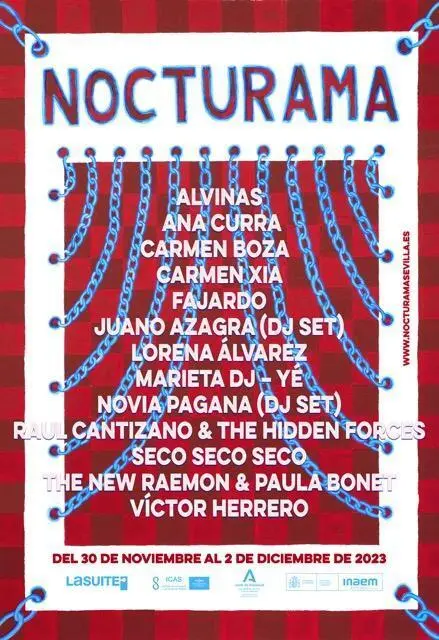 Cartel de la programaci&oacute;n del festival.  - NOCTURAMA