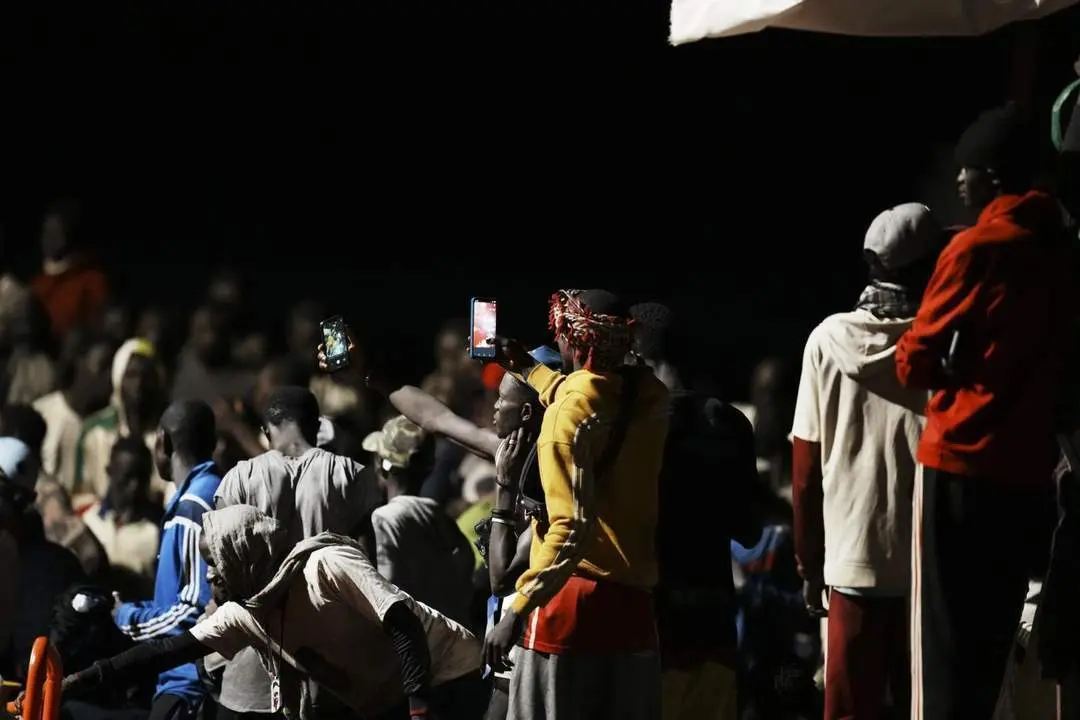 Llegada de inmigrantes a El Hierro. - EP