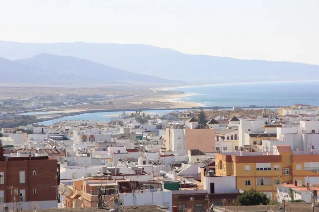 Vista a&eacute;rea de Barbate. - A.I.