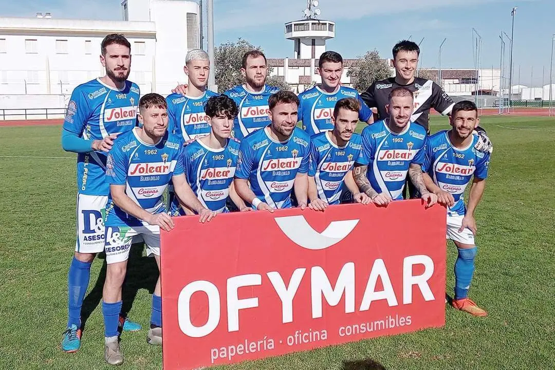 Once inicial que present&oacute; el Rayo Sanluque&ntilde;o ante el Trebujena - Ra&uacute;l J. Bustillos