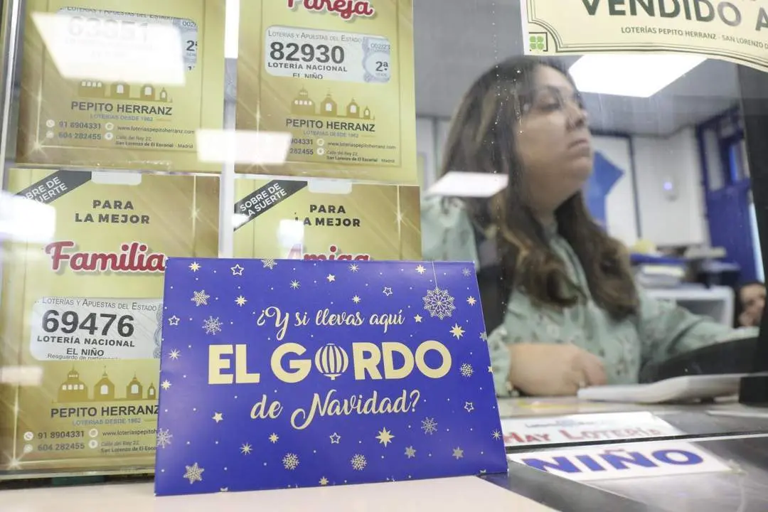 Un sobre con Loter&iacute;a de Navidad. - Europa Press
