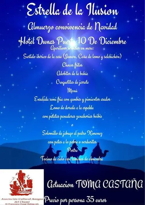 Almuerzo navide&ntilde;o.  - Viva. 
