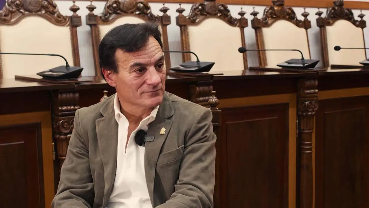 Agust&iacute;n Gonz&aacute;lez durante la entrevista.  - VIVA Ja&eacute;n