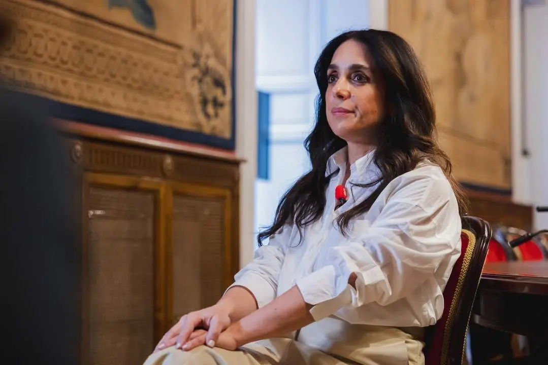 La portavoz de Vox en el Senado, Paloma G&oacute;mez. - VOX