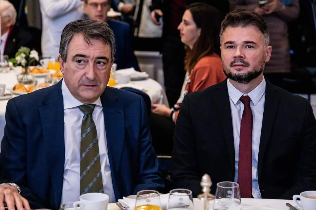 Aitor Esteban y Gabriel Rufi&aacute;n. - Europa Press