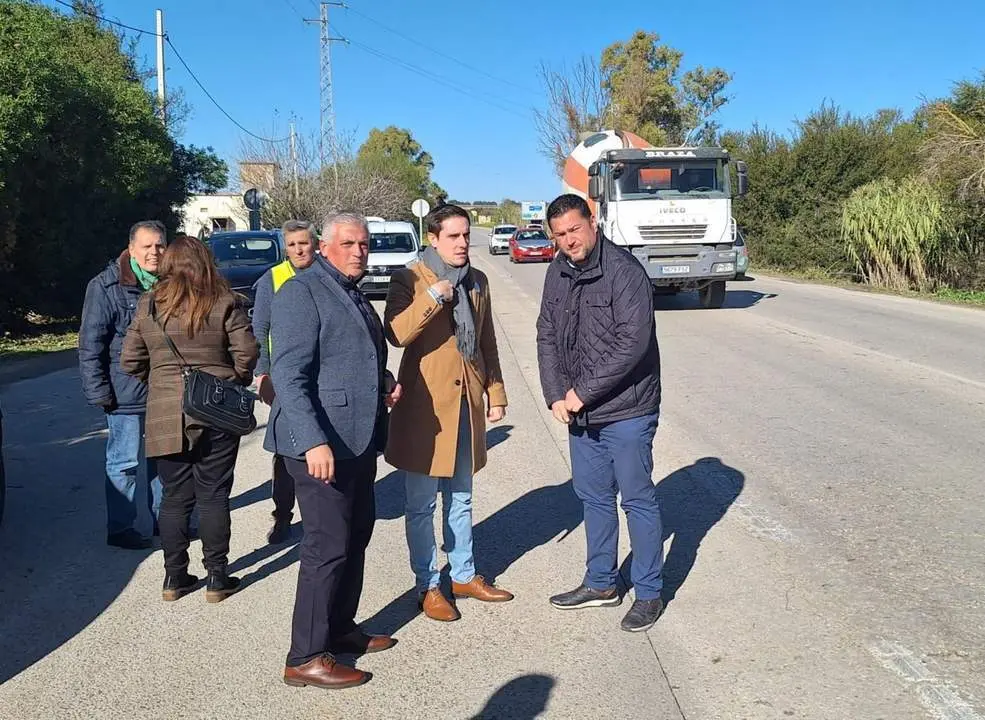 Jaime Espinar, en la zona en la que se ha intervenido.  - Andaluc&iacute;a Informaci&oacute;n