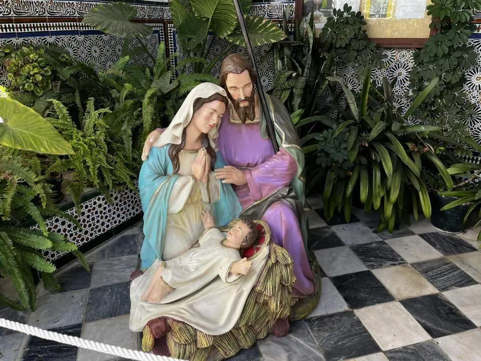 Bel&eacute;n Municipal en la Emotiva Ermita de Ntra. Sra. de la Oliva - 