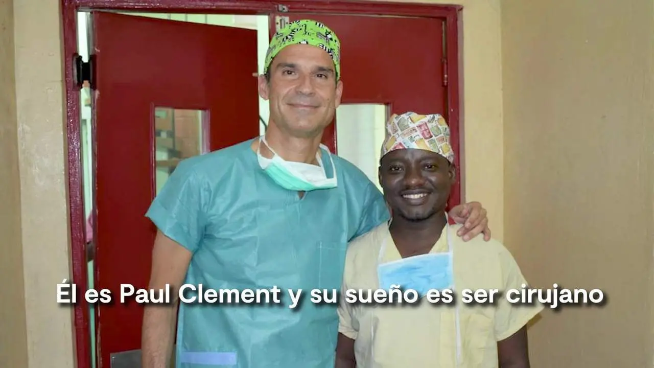 Sue&ntilde;o cumplido: Paul ser&aacute; cirujano en Sierra Leona gracias a Bistur&iacute; Solidario