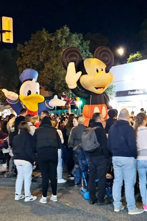 Momento de la cabalgata. - Cedida