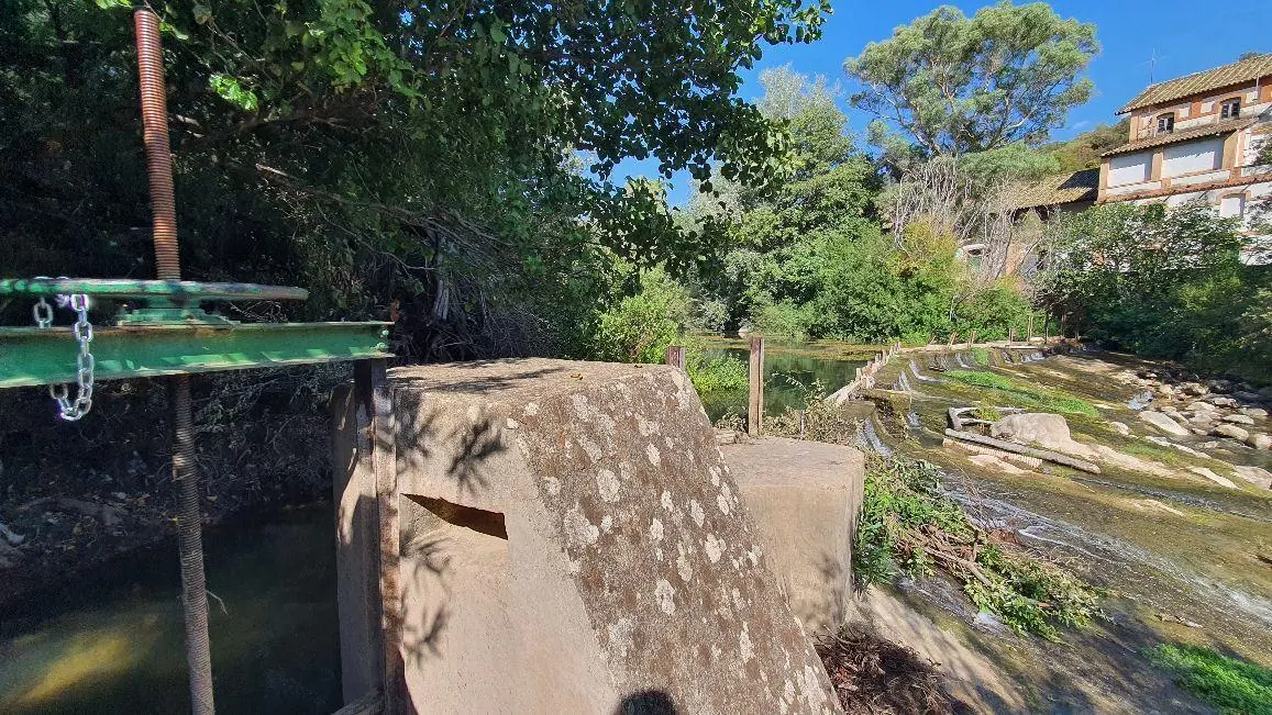 Caudal de un r&iacute;o del Campo de Gibraltar. - AI