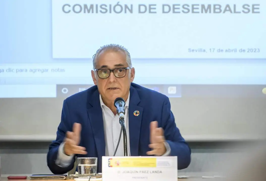 El presidente de la CHG, Joaqu&iacute;n P&aacute;ez. - Efe