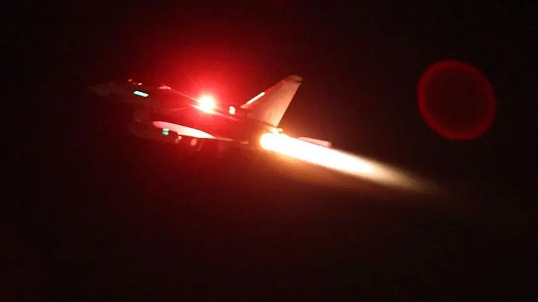 Avi&oacute;n de la Royal Air Force. - EFE