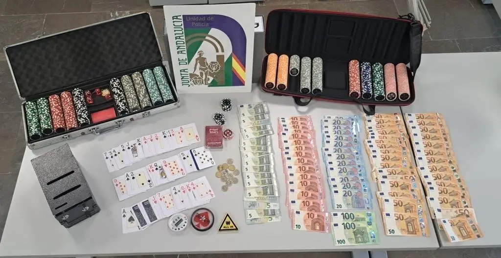 Material intervenido en la operaci&oacute;n de la Polic&iacute;a.  - POLICIA NACIONAL ADSCRITA