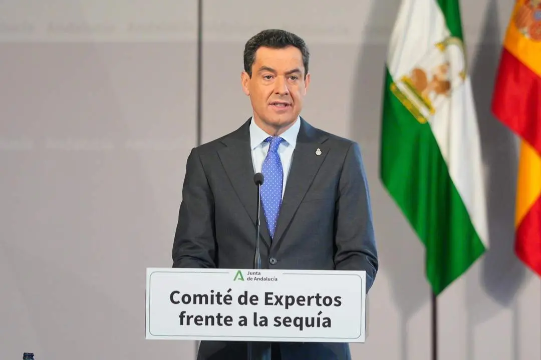 El presidente de la Junta, Juanma Moreno. - Europa Press