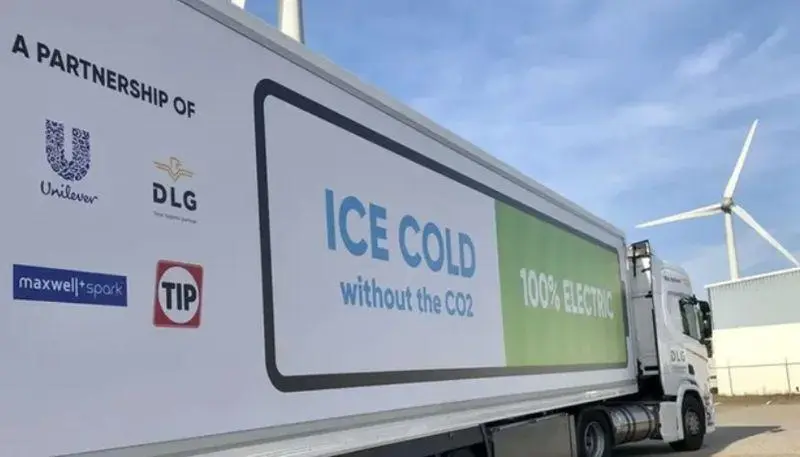 Veh&iacute;culo el&eacute;ctrico de la flota de Unilever. - Unilever