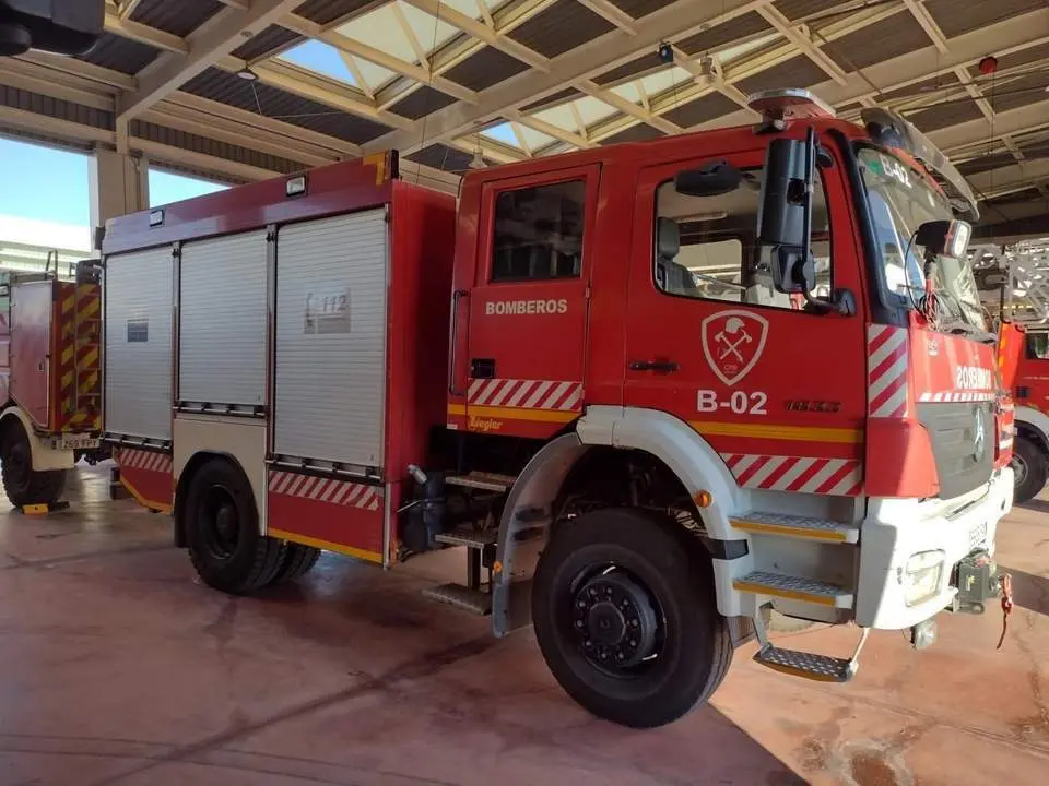 Cami&oacute;n de bomberos (archivo). - EP
