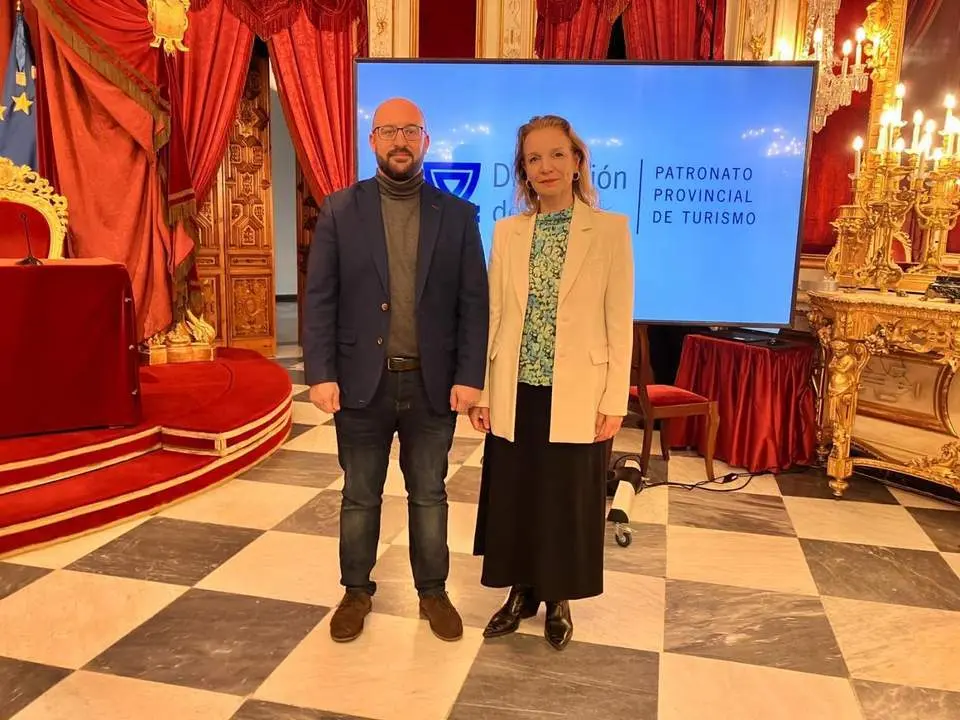 Germ&aacute;n Beardo, con Miriam Carri&oacute;n. - VIVA